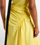 Proenza Schouler Sirena ruched maxi dress