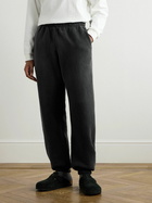 Cherry Los Angeles - Classic Tapered Cotton-Jersey Sweatpants - Black