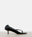 Jacquemus Leather thong sandals