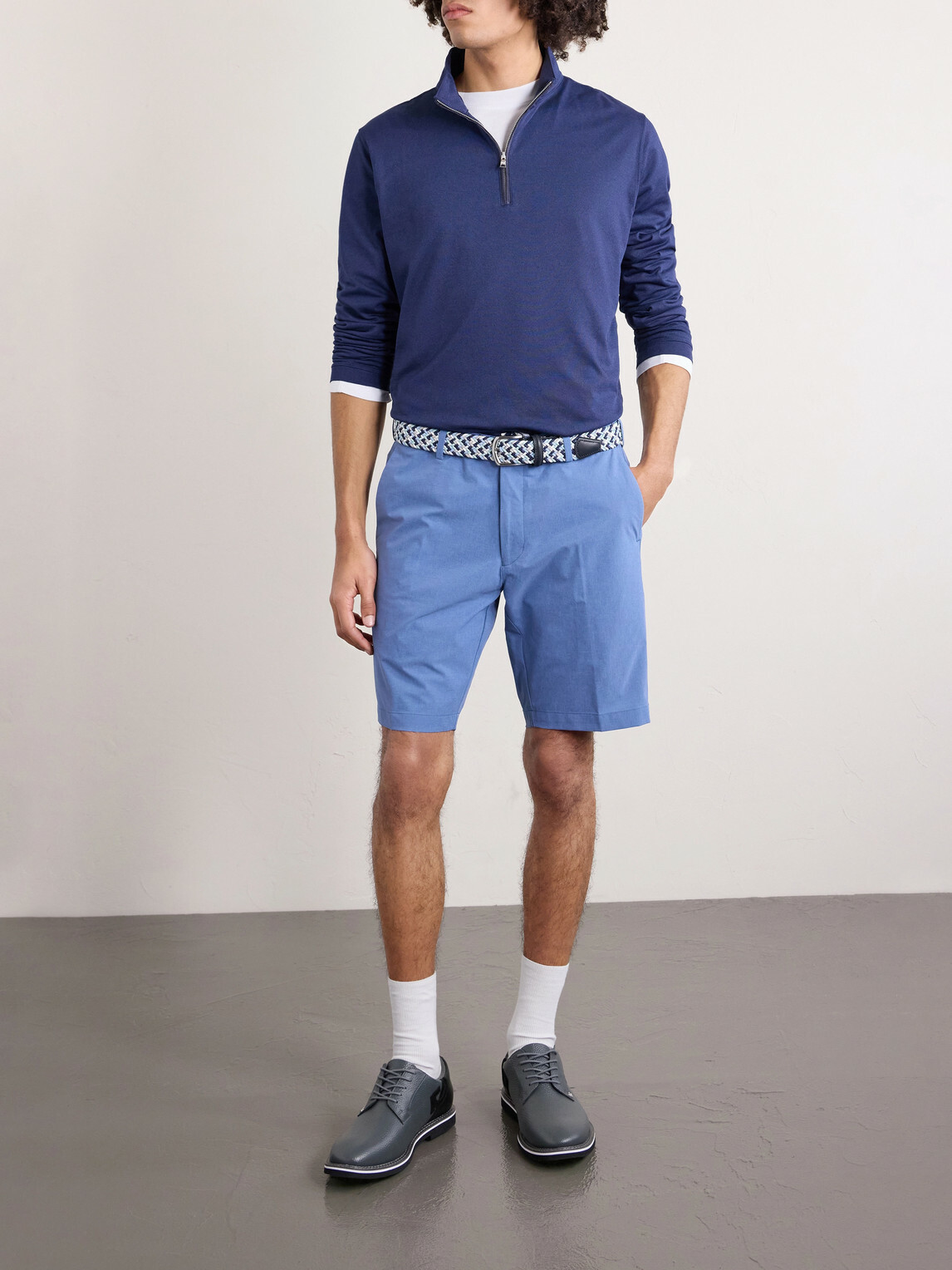 Peter Millar - Surge Straight-Leg Tech-Jersey Golf Shorts - Blue