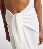 Melissa Odabash Winnie cotton and linen beach cover-up