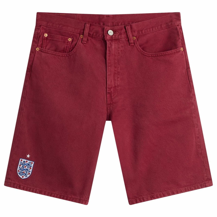 Photo: Levi's Men's England 478 Baggy Shorts in Red