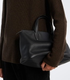 The Row Marcel leather top-handle bag