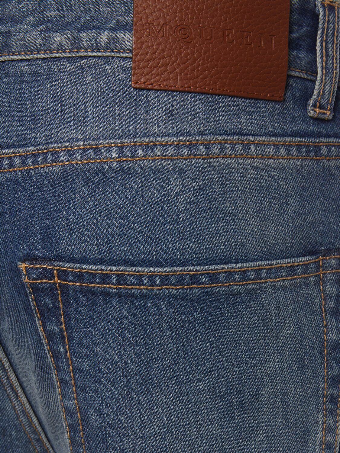 ALEXANDER MCQUEEN Cotton Denim Jeans