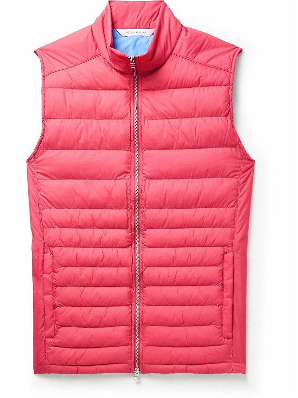 Photo: Peter Millar - Crown Elite Quilted Nylon Gilet - Red