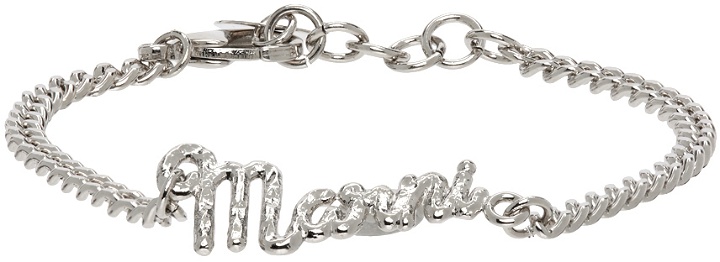 Photo: Marni Silver Logo Bracelet