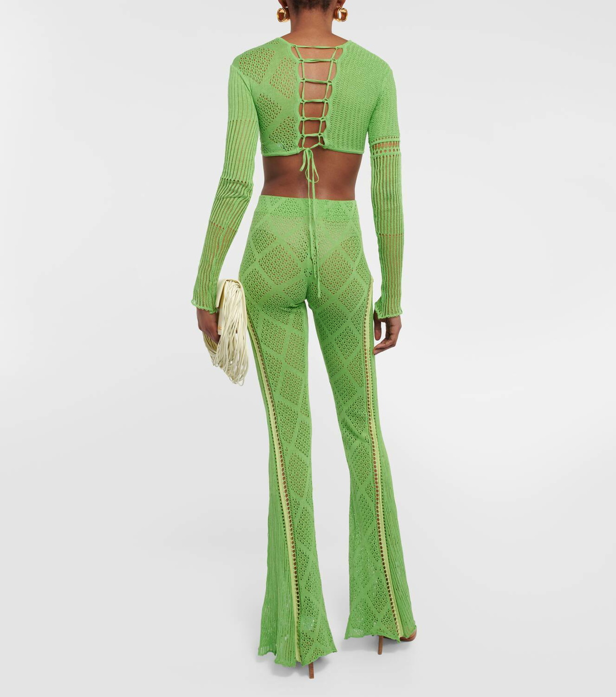 Roberta Einer Loona cotton crop top