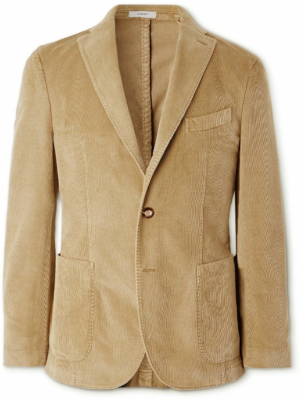 Photo: Boglioli - Cotton-Blend Corduroy Suit Jacket - Neutrals