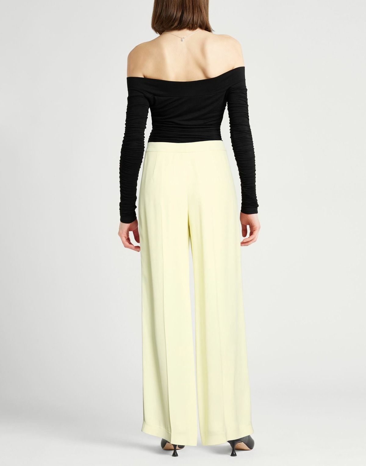 Jil Sander Womens Pants Pastel in Yellow