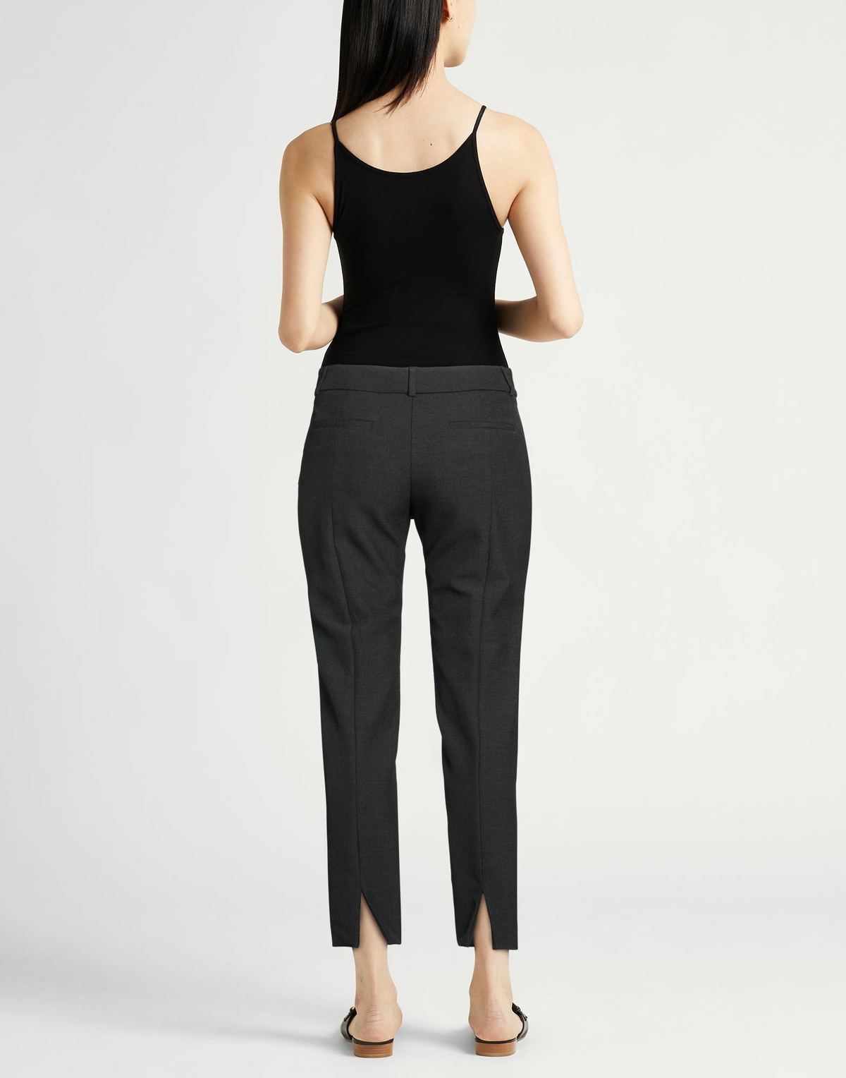 Peserico Womens Pants Charcoal