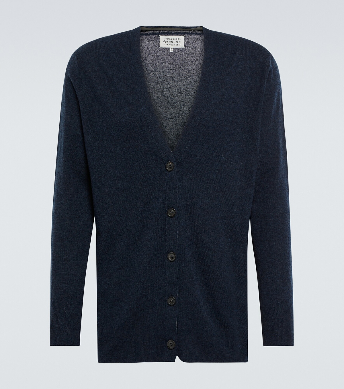 Maison Margiela Women's Wool Cardigan Red
