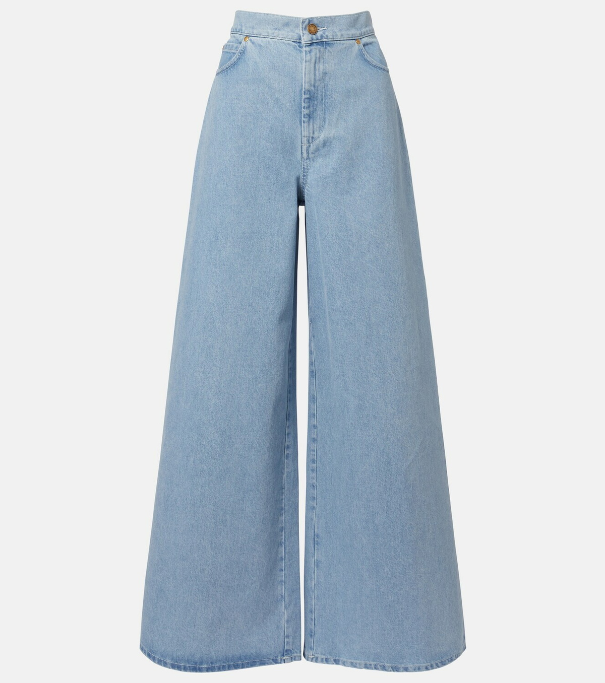 Max Mara High-rise wide-leg jeans