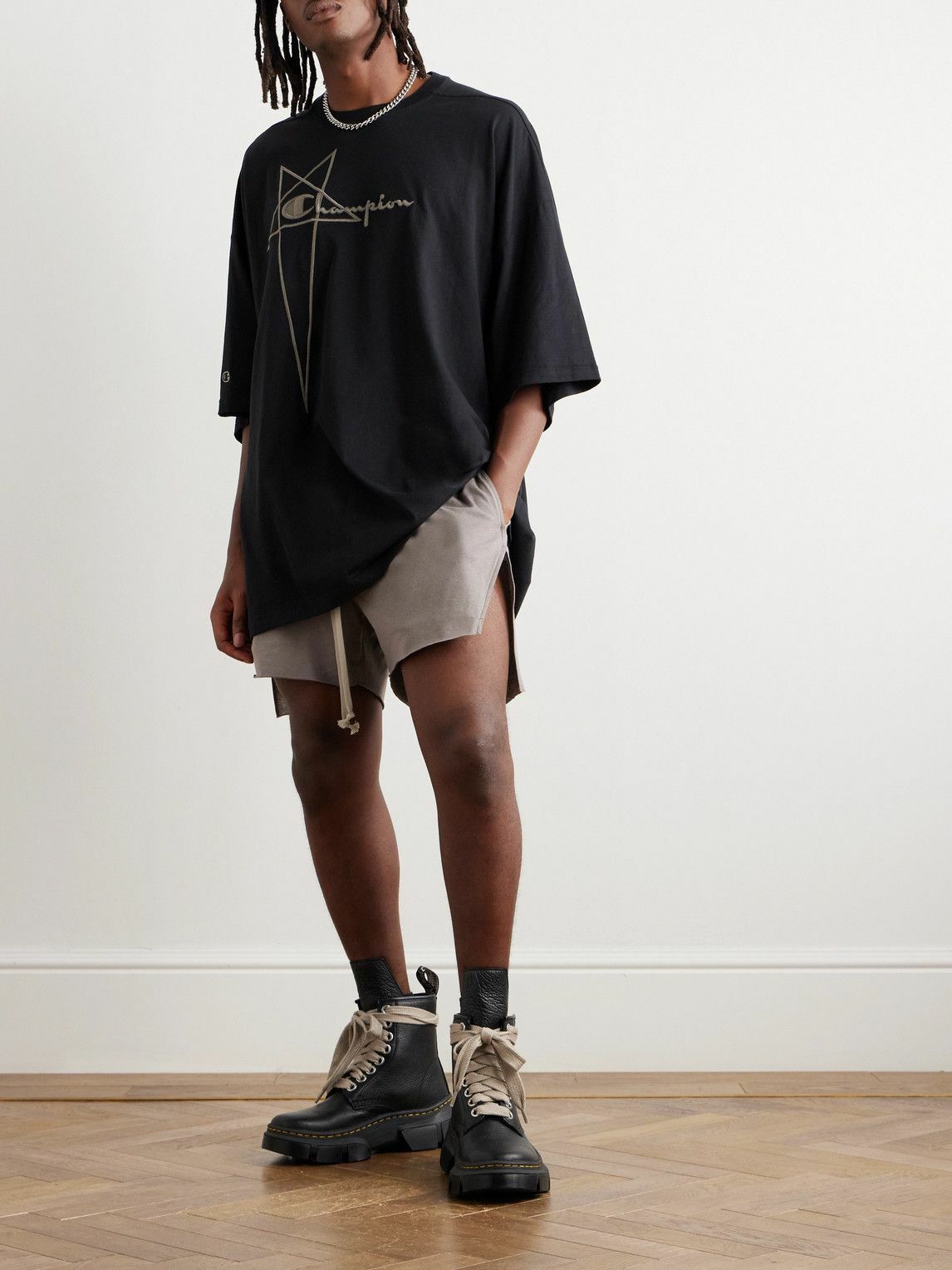 Rick Owens X Champion Rick Owens X Champion Dolphin Boxer Shorts 600048275blk