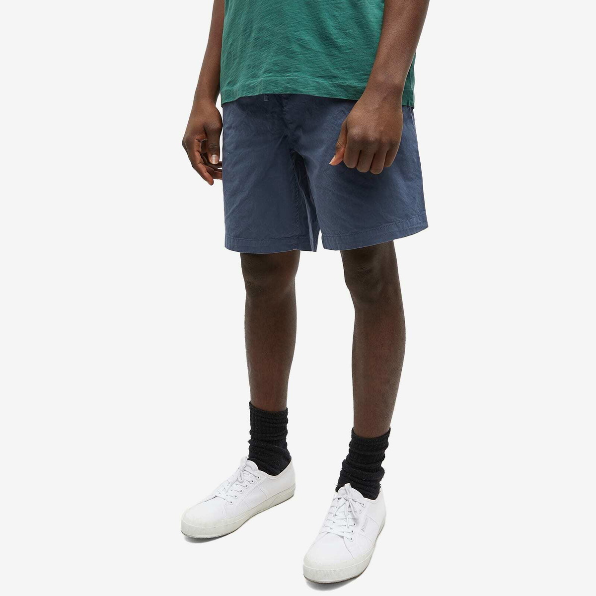 Kestin Men's Inverness Short in Navy Cotton Twill