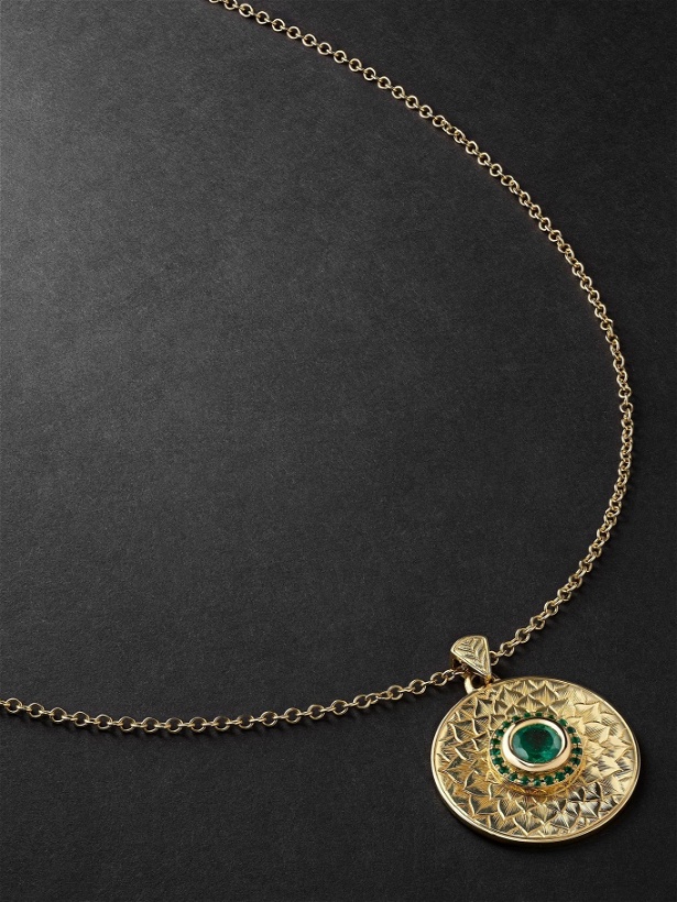 Photo: Duffy Jewellery - Gold Emerald Necklace
