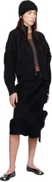 ISSEY MIYAKE Black Kone Kone Jacket