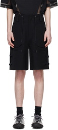 A. A. Spectrum Black Stormer Shorts