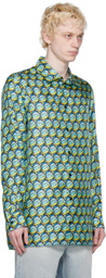 Botter Blue Printed Shirt