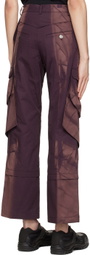 JiyongKim Purple Layered Cargo Pants