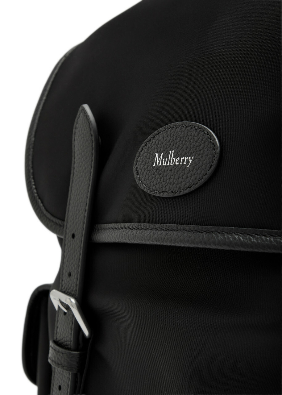 Mulberry Heritage Nylon Backpack - Black - One Size