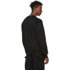 Johnlawrencesullivan Black Zipped Sweatshirt