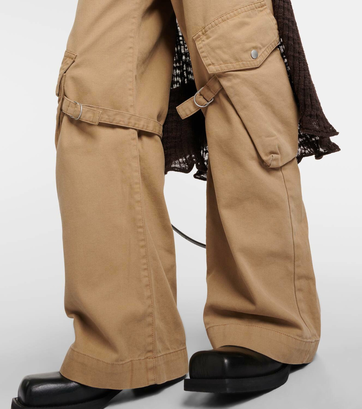【Acne Studios】 Potinal belted cotton cargo pants Acne Studios Potinal belted cotton cargo pants Acne Studios