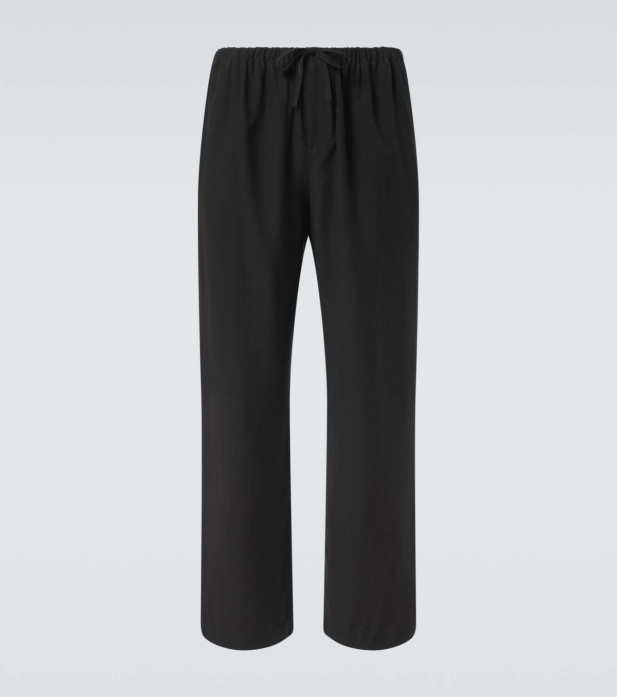 The Row Xon cotton and silk wide-leg pants The Row