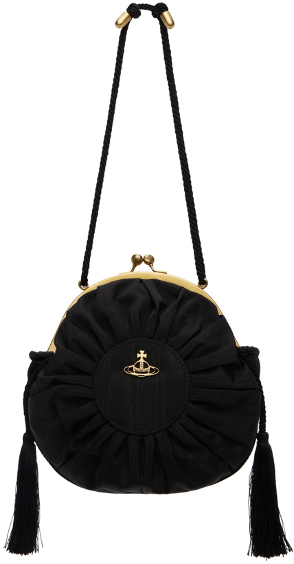 Photo: Vivienne Westwood Black Rosie Circle Frame Crossbody Bag