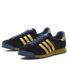 Adidas Men's x SPZL Samoa II Sneaker in Tech Indigo/Matte Gold/Night Indigo
