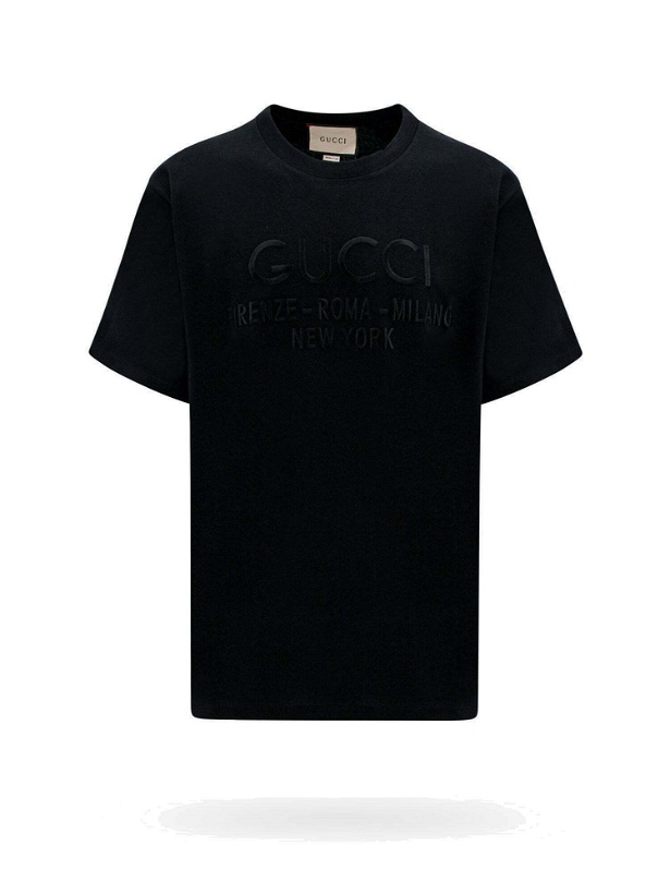 Photo: Gucci   T Shirt Black   Mens