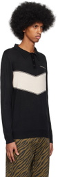 Noon Goons Black Switch Stance Polo