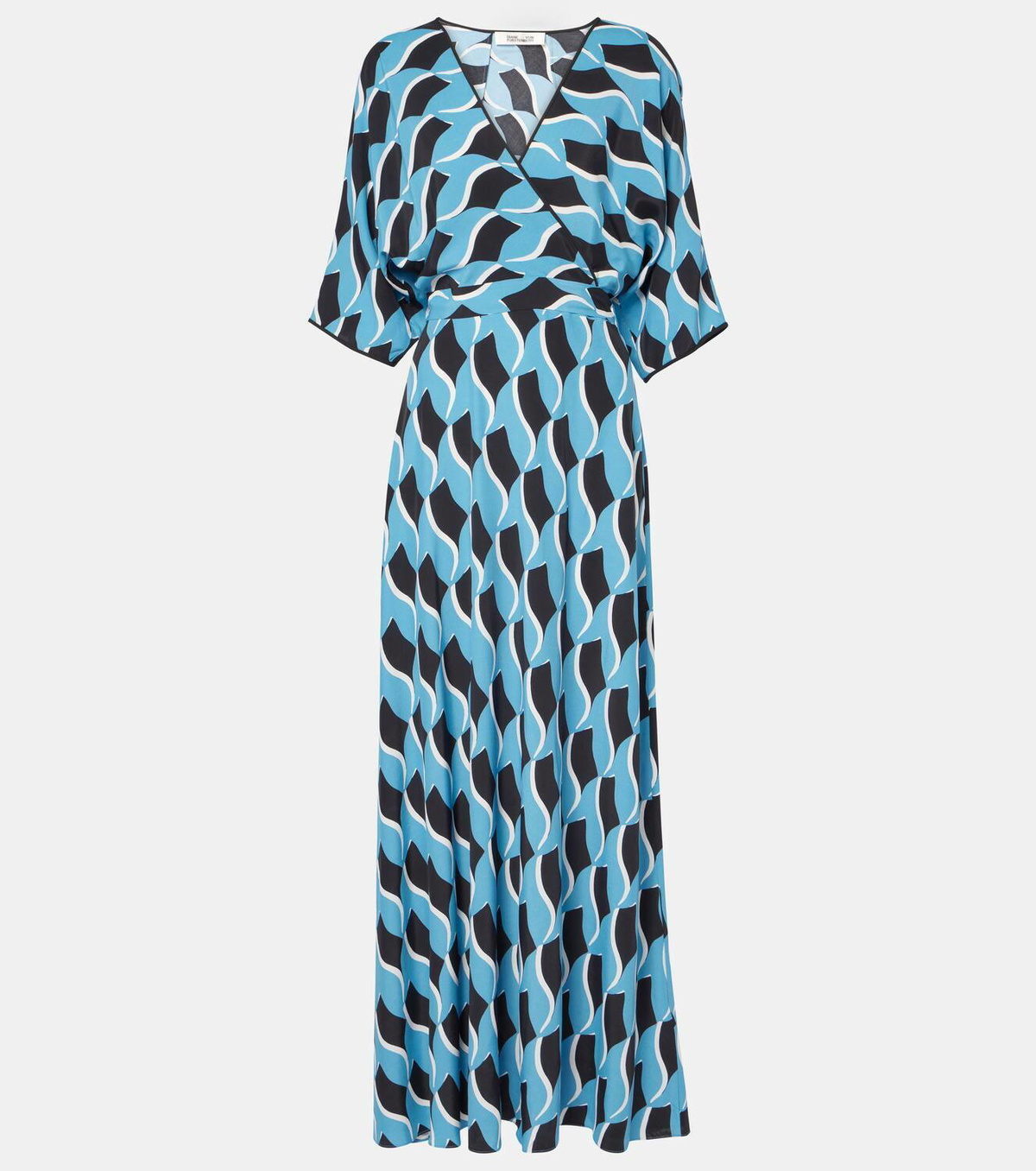 Diane von Furstenberg Eloise printed crêpe maxi dress