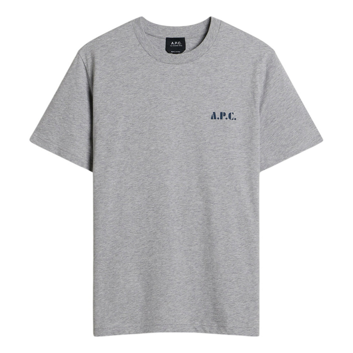 未使用タグ付き✨A.P.C.×ラコステコラボTシャツ グレー M A.P.C. x Lacoste Large Logo T-Shirt in Navy A.P.C.