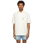 Gucci Off-White Oxford Bowling Shirt