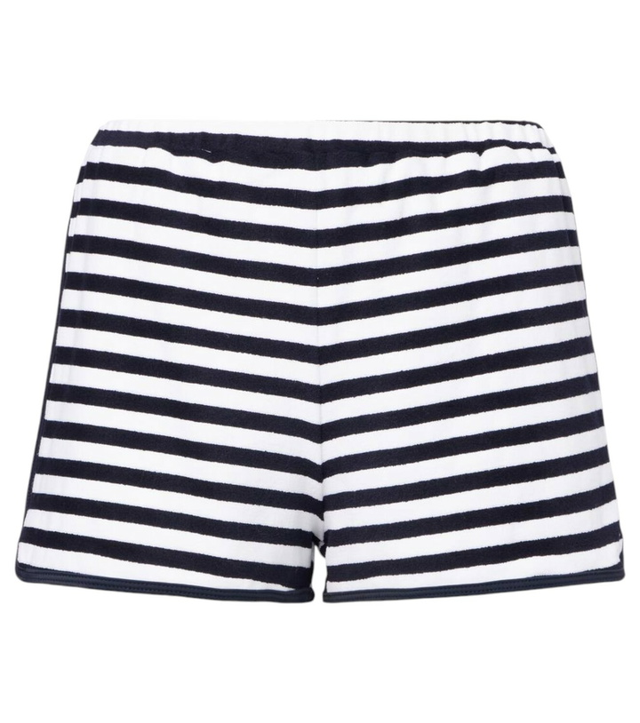 Photo: Jade Swim Striped terry shorts