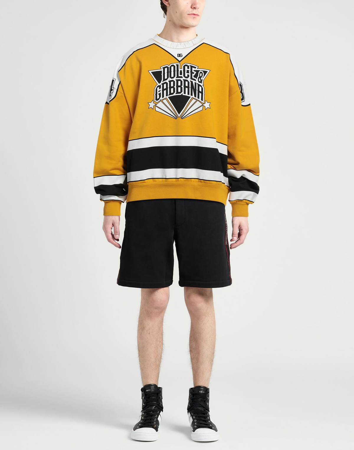 Dolce & gabbana Mens Sweatshirt Marigold