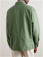 Sid Mashburn - Cotton-Canvas Overshirt - Green