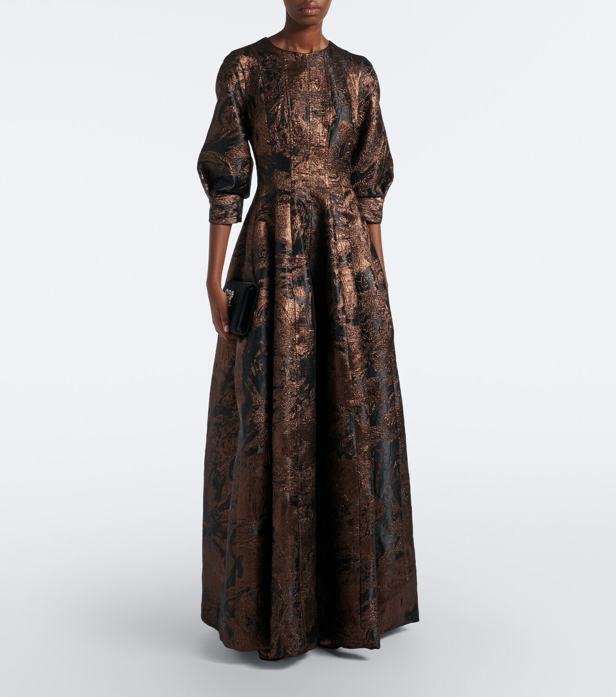 Simkhai Claravelle jacquard gown
