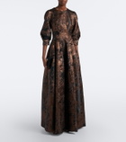 Simkhai Claravelle jacquard gown