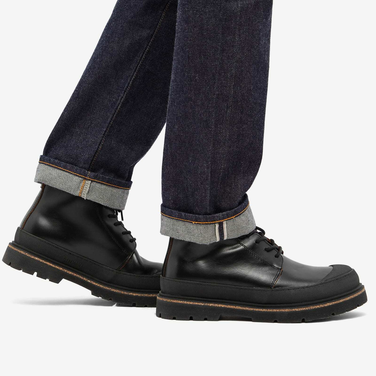 Birkenstock Men's Prescott Lace Boot in Black