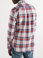 GITMAN VINTAGE - Button-Down Collar Checked Cotton-Flannel Shirt - Multi