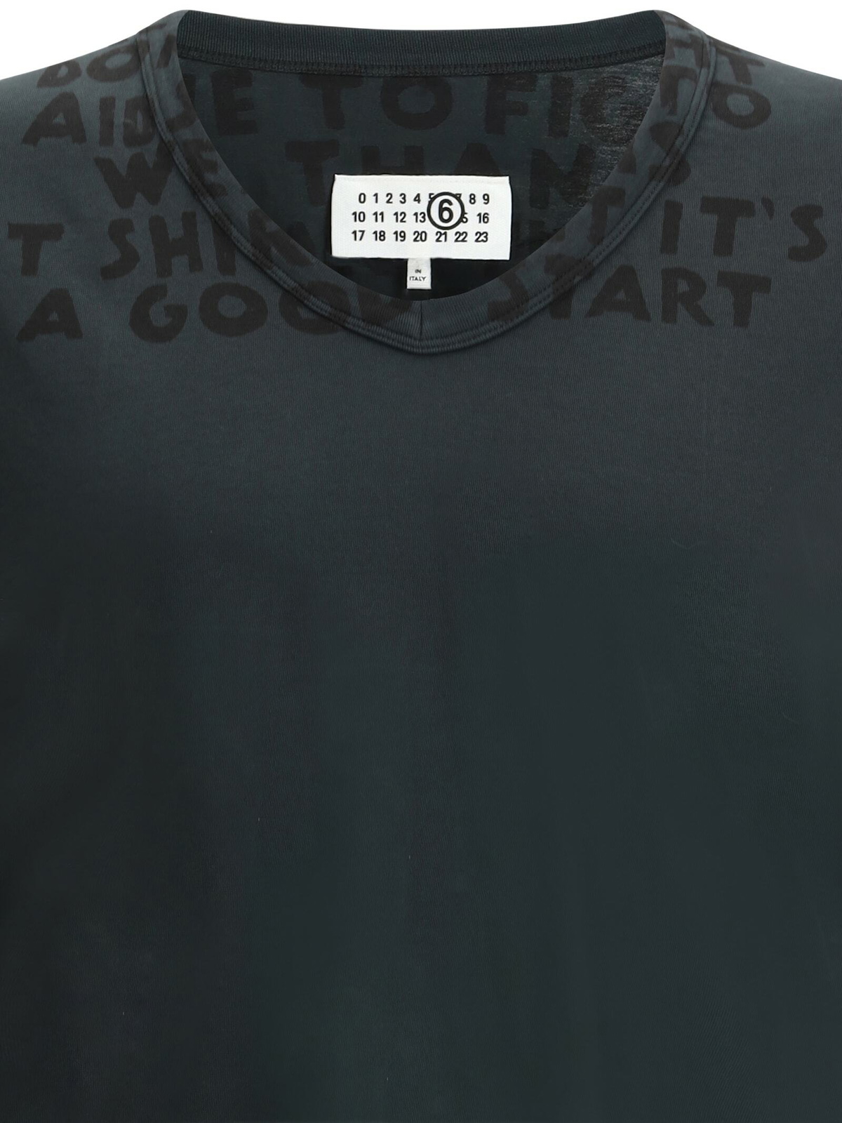 MM6 Maison Margiela V-neck T-shirt MM6 Maison Margiela