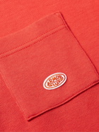 Armor Lux - Logo-Appliquéd Cotton-Jersey Sweatshirt - Red