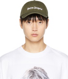 Palm Angels Khaki Classic Logo Cap