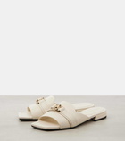 Jimmy Choo Nako leather slides