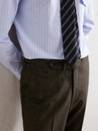 J. Mueser - Waverly Straight-Leg Virgin Wool Suit Trousers - Green