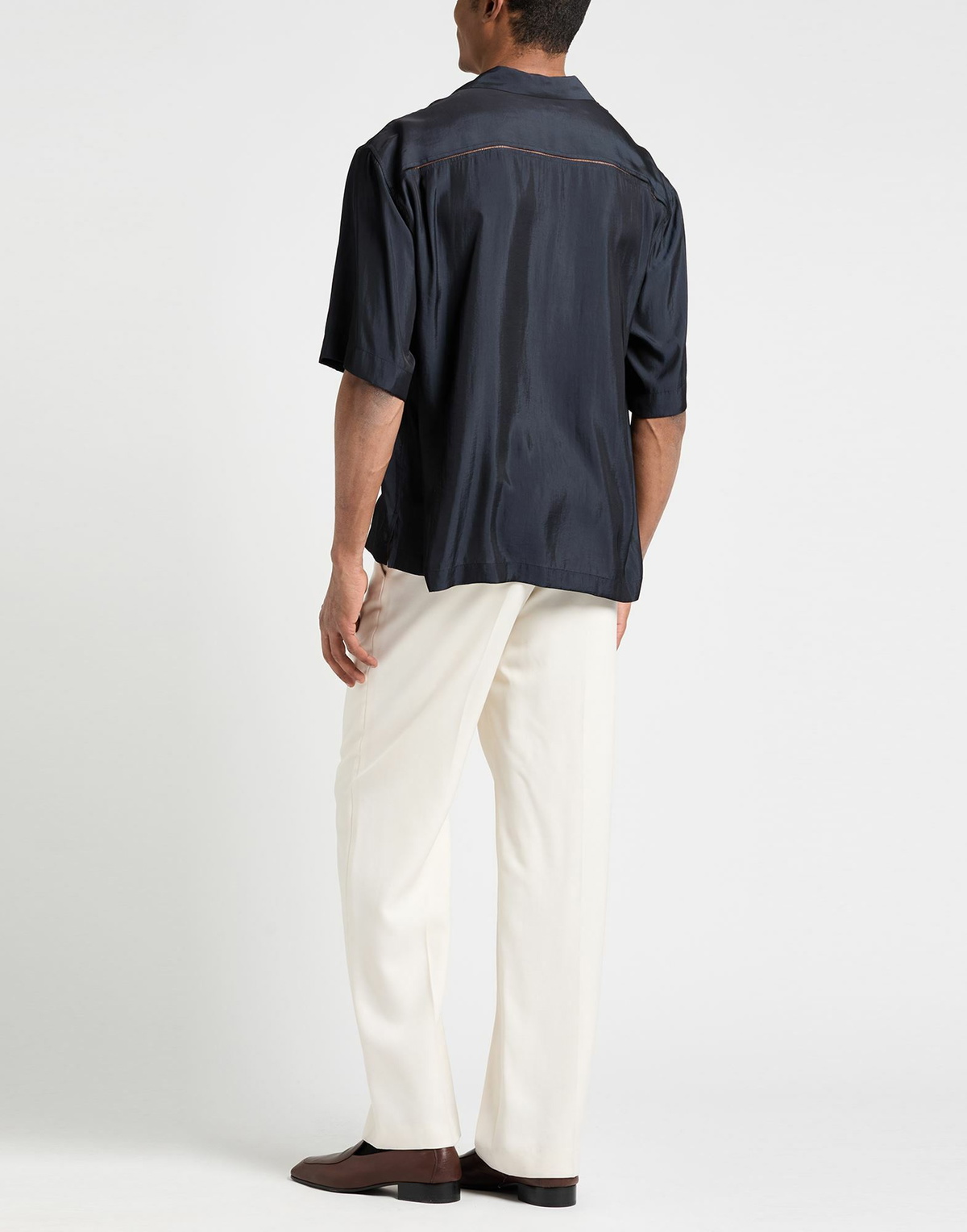 Dries Van Noten Mens Shirt in Black