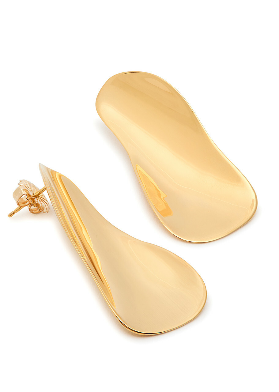Agmes Max 18kt Gold Vermeil Drop Earrings - One Size