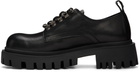 WOOYOUNGMI Black Leather Derbys