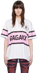 Raga Malak White 'I Drive' Polo